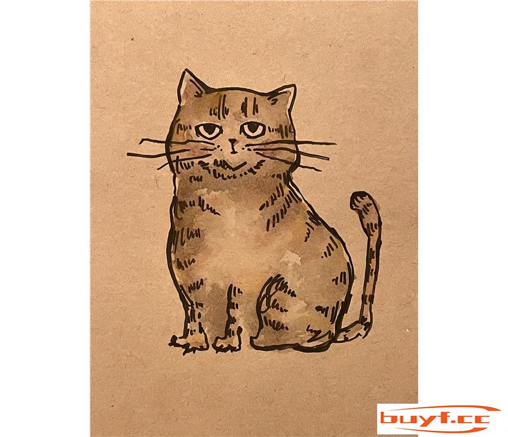 日本铲屎官给不同猫咪拍照画画，然而遇到黑猫后，直接画风突变哇