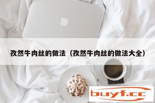 孜然牛肉丝的做法（孜然牛肉丝的做法年夜全）